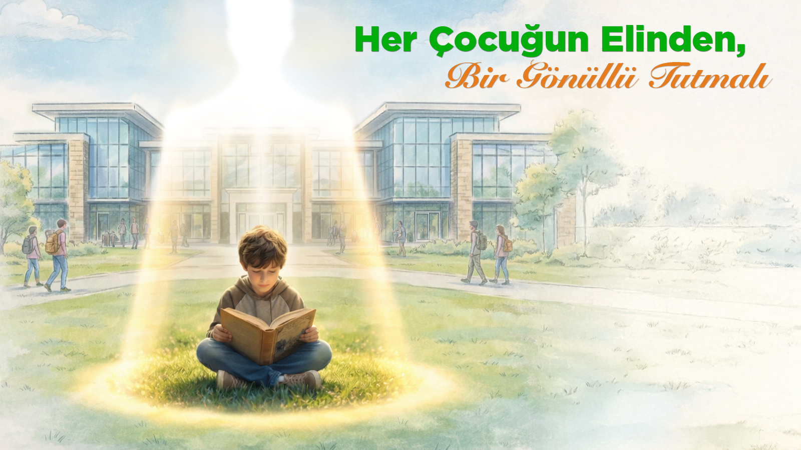 Her Çocuğun Elinden Bir Gönüllü Tutmalı